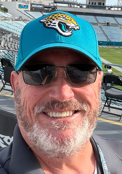 Phil Ayles smiling
